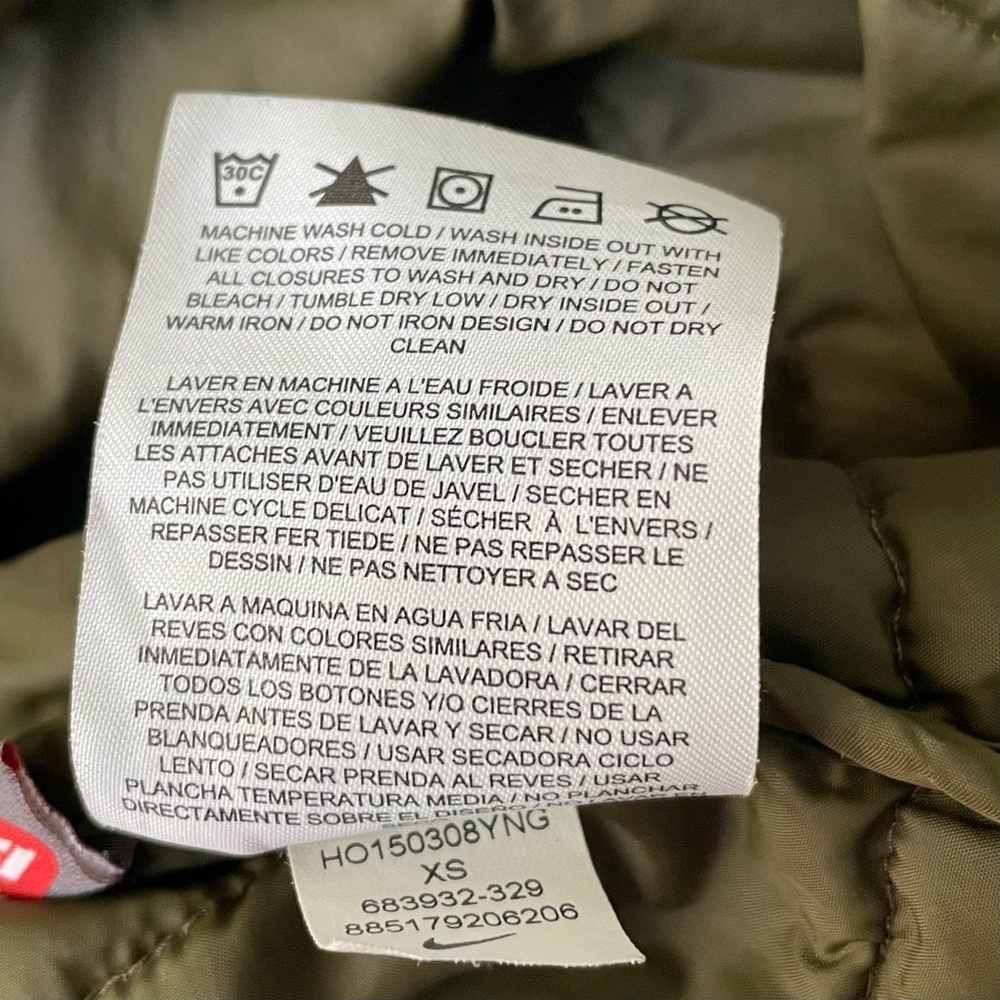 Nike uptown 3 in 1 puffer parka Coat 3686 - Picture 14 of 16